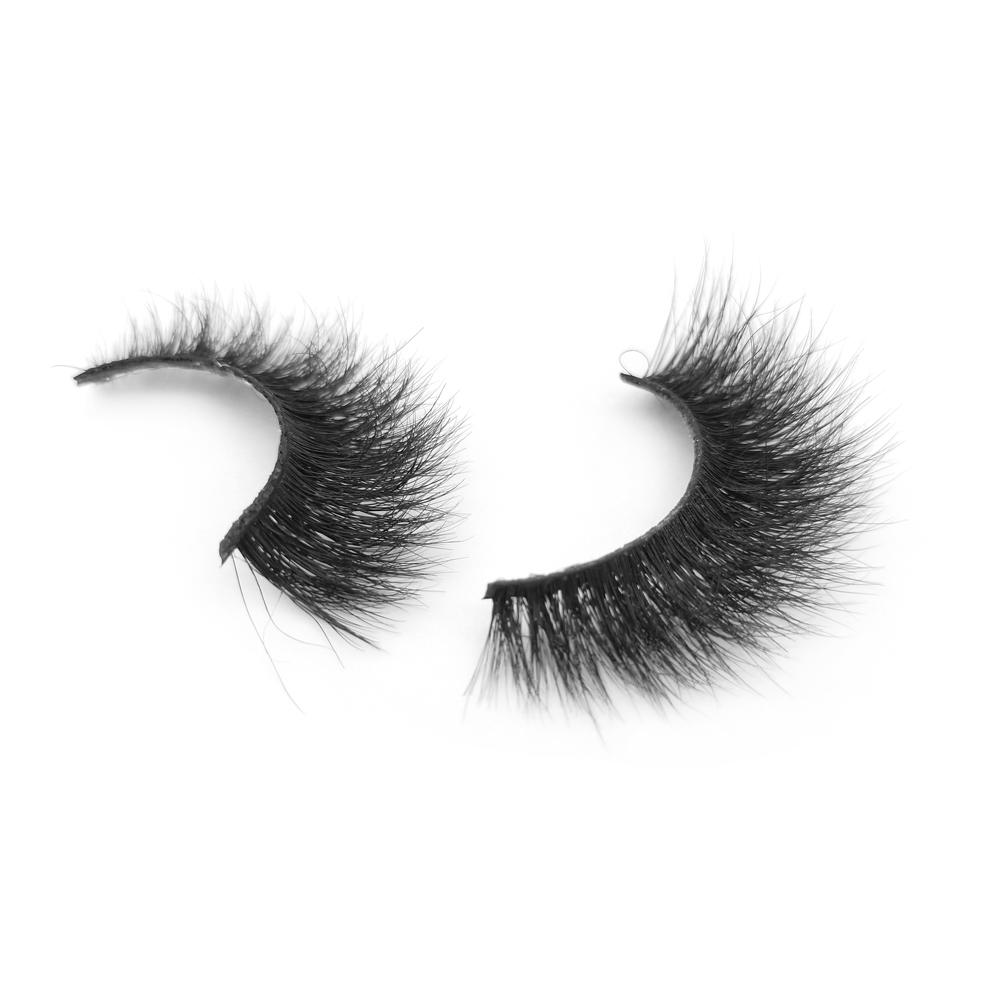 Wholesale Price for Free Sample 3D Mink Fur Strip Lashes with Customized Box in the Uk YY85